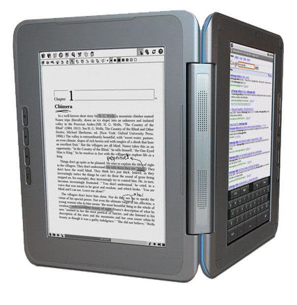 enTourage eDGe 9.7Zoll Touchscreen 4GB Blau eBook-Reader