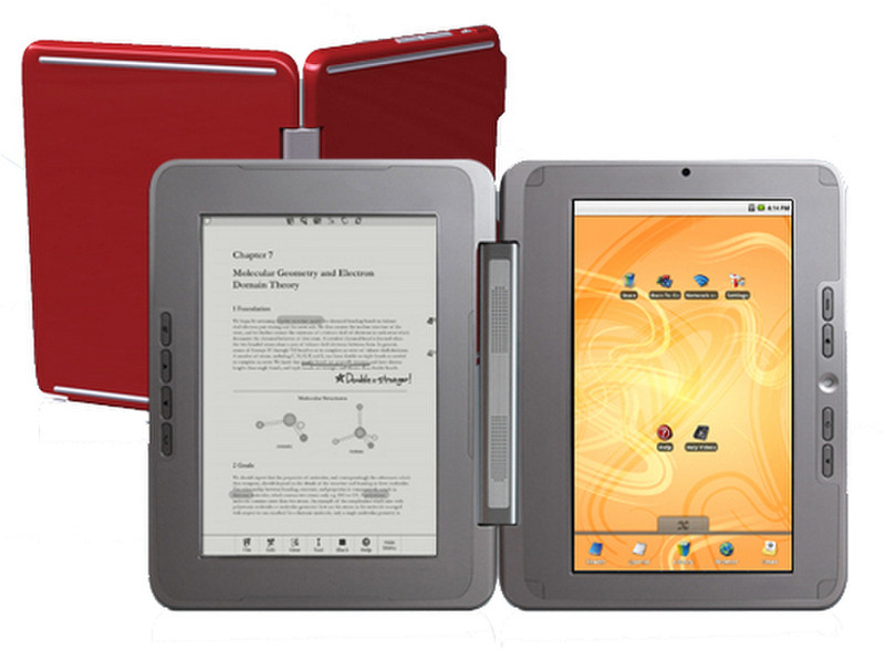 enTourage eDGe 9.7" Touchscreen 4GB Red e-book reader
