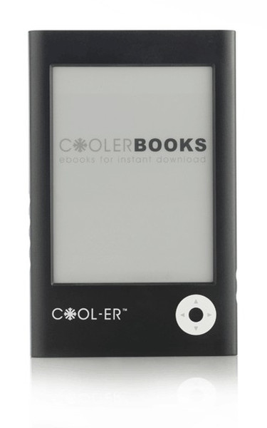 Cool-er CL600-BK 6" 1GB Black e-book reader