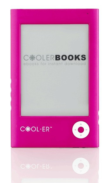 Cool-er CL600-HP 6" 1GB Pink e-book reader