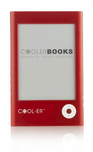 Cool-er CL600-RR 6" 1GB Red e-book reader