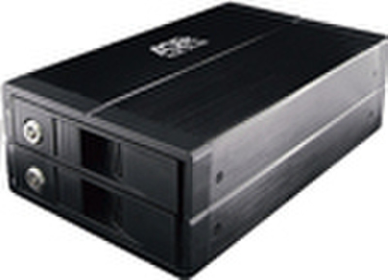 MicroStorage S2B3J 3.5" Black storage enclosure