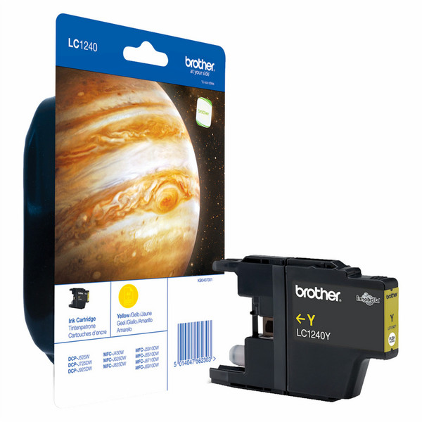 Brother LC-1240Y Yellow ink cartridge