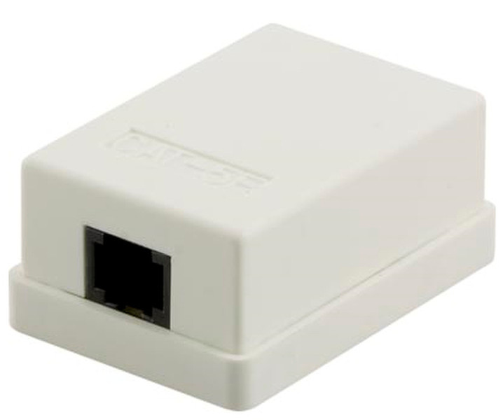 Deltaco VR-1 Белый розеточная коробка