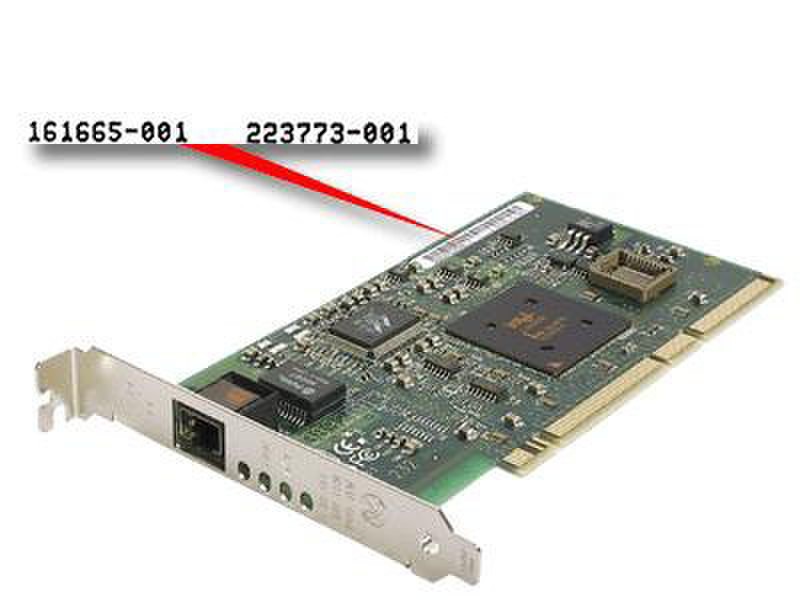 Hewlett Packard Enterprise SP/CQ Card NC 7131 1000Мбит/с сетевая карта