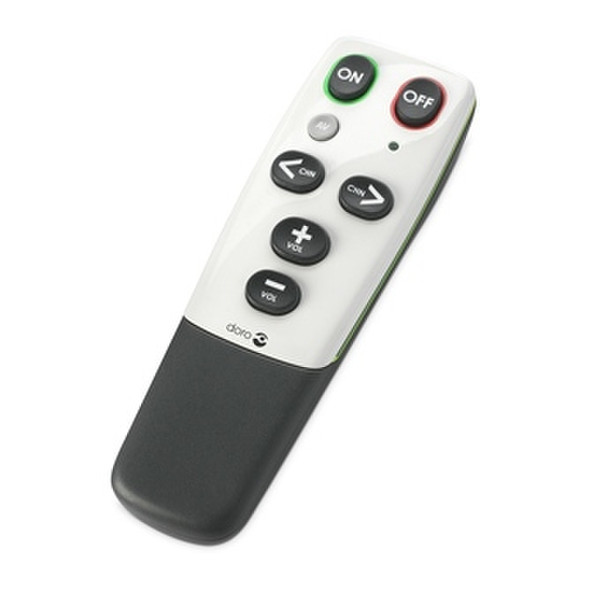 Doro HandleEasy 321rc IR Wireless Push buttons Black,White remote control