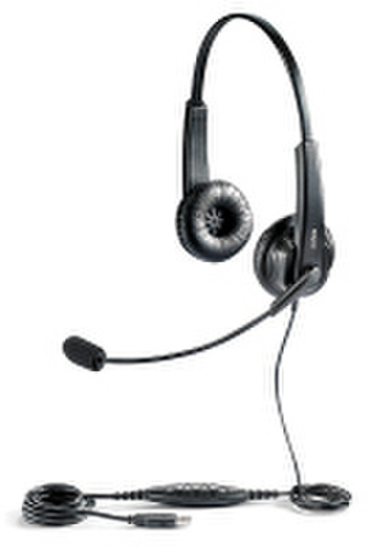 Jabra BIZ 620 Duo USB USB Стереофонический Оголовье Серый гарнитура