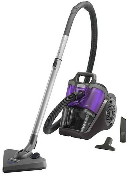 Rowenta RO6629 Zylinder-Vakuum 1900W Schwarz, Violett Staubsauger