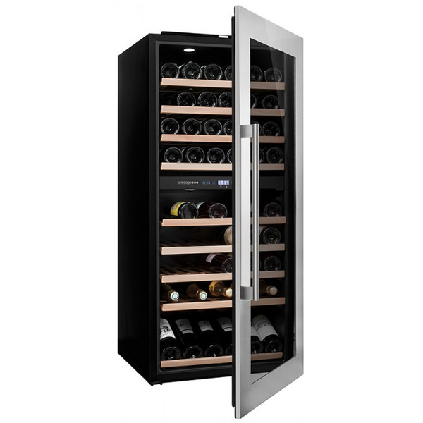 Climadiff AV79XDZI Встроенный Компрессорный винный шкаф Черный 89бутылка(и) C