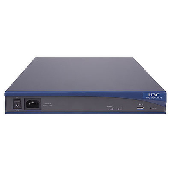 Hewlett Packard Enterprise A-MSR20-13 Fast Ethernet Blue wireless router