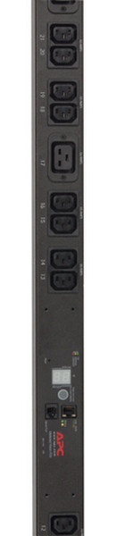 APC Metered Rack PDU 0U Black power distribution unit (PDU)