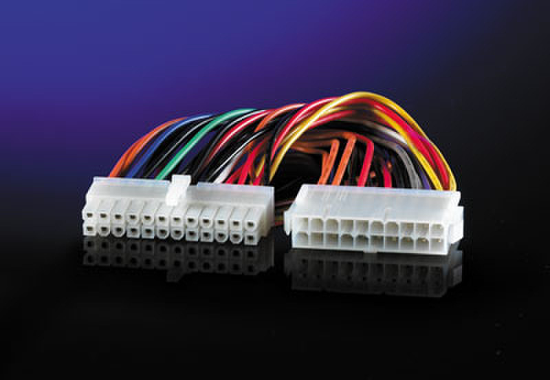 ROLINE ATX Power Cable 20-/24-pin 0.3м Разноцветный кабель питания