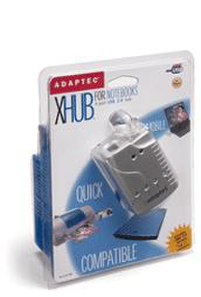 Adaptec USB NOTEBOOK HUB 4-PORT Schnittstellenhub
