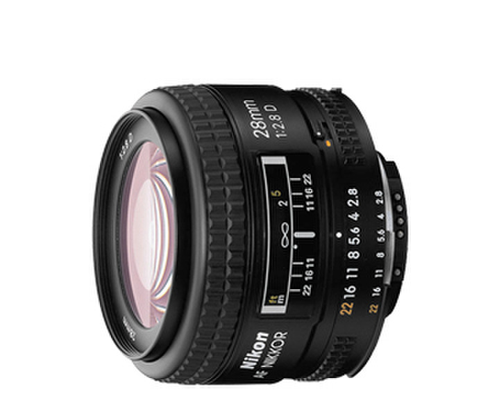 Nikon 28mm f/2.8D AF Nikkor SLR Standard lens Черный