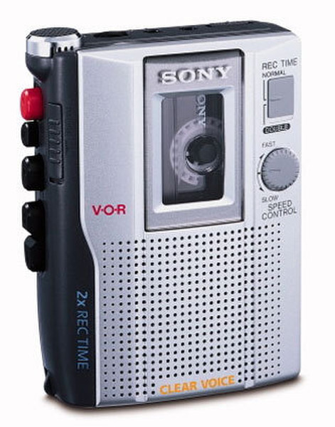 Sony TCM-220DV Cеребряный кассетный плеер