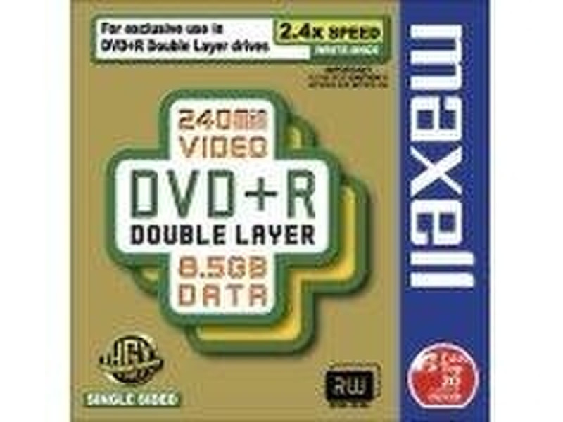Maxell DVD+R 8.5GB DVD+R 1Stück(e)