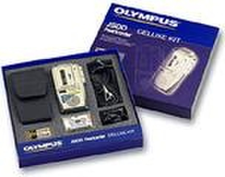 Olympus J500 Deluxe Kit Silver cassette player