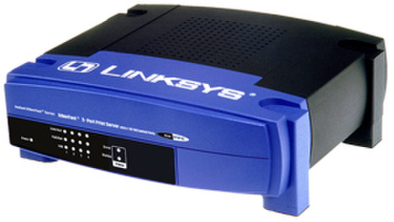 Linksys EtherFast Switched 2-Port Print Server Ethernet-LAN Druckserver