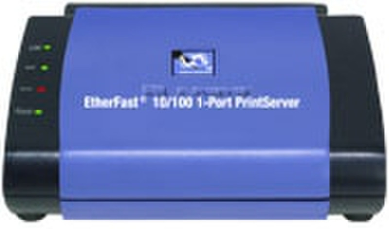 Linksys EtherFast 10/100 PrintServer Ethernet LAN print server