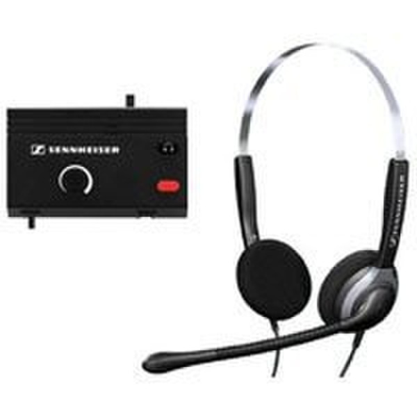 Sennheiser SH 250 Pack HA 25 Active Box Binaural Verkabelt Schwarz Mobiles Headset