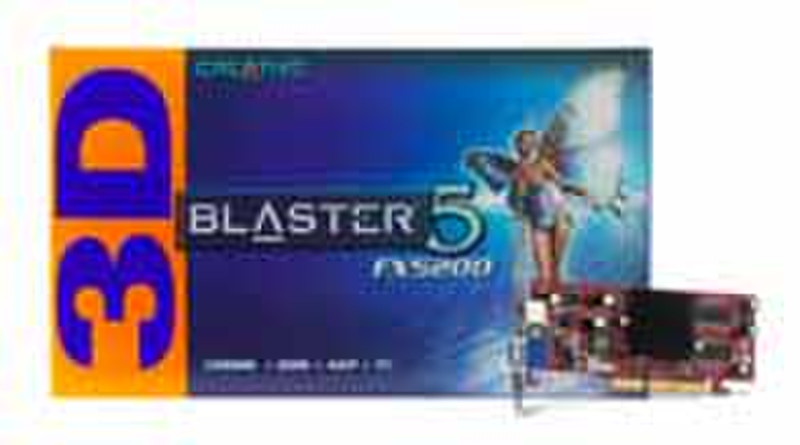 Creative Labs 3D Blaster GF FX5200 AGP 128MB Retail