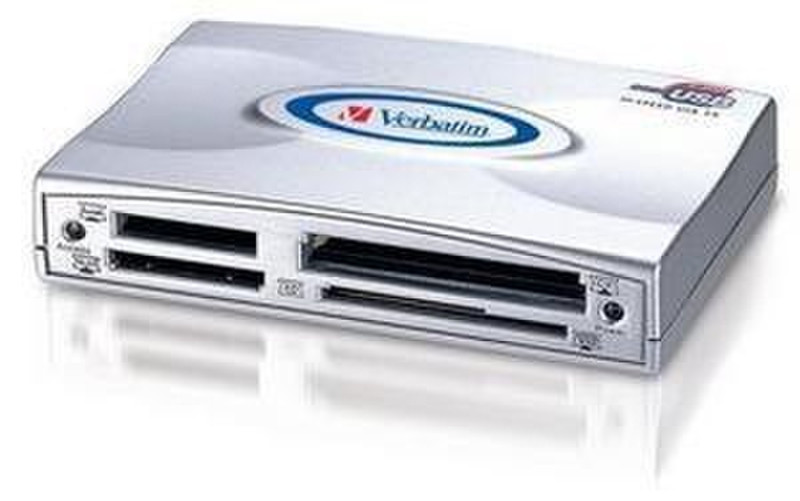 Verbatim 11 in 1 Memory Card Reader USB 2.0 устройство для чтения карт флэш-памяти