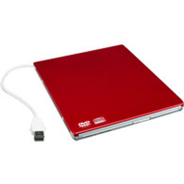 Samsung External DVD Super Multi Drive, Red Rot Optisches Laufwerk