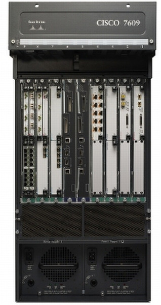 Cisco Spare 7609 Enhanced Service-Provider Chassis 21U шасси коммутатора/модульные коммутаторы