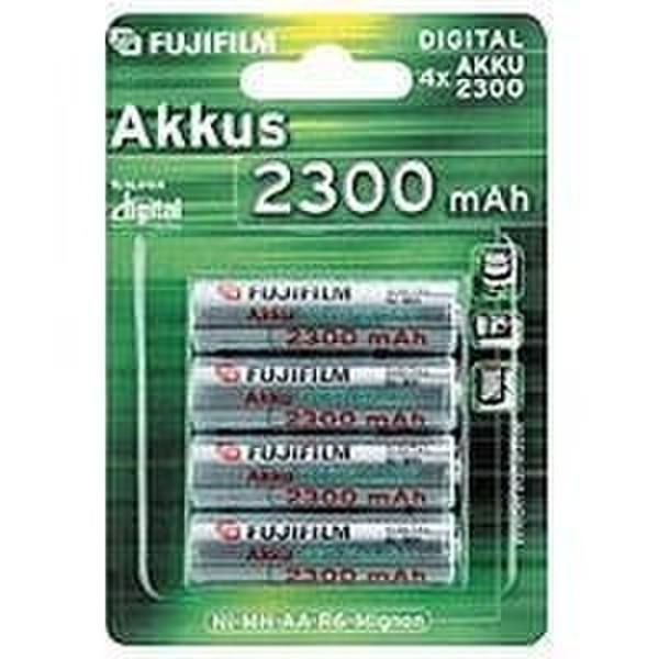 Fujifilm 1x4 Akku Digital Mignon 2300mAh Nickel-Metal Hydride (NiMH) 2300mAh rechargeable battery