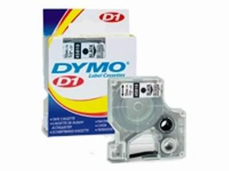 DYMO D1 standard tapes Black on gold 12mm x 7m D1 Etiketten erstellendes Band