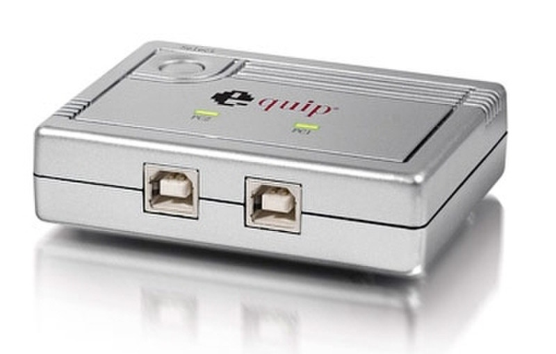 Equip USB 2.0 Sharing Switch ungemanaged Silber