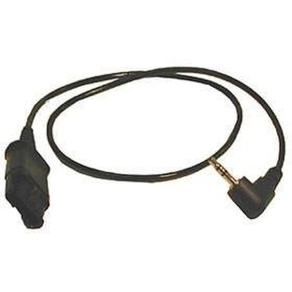 Plantronics QD - 2.5mm adapter cable 2.5mm QD Черный кабельный разъем/переходник