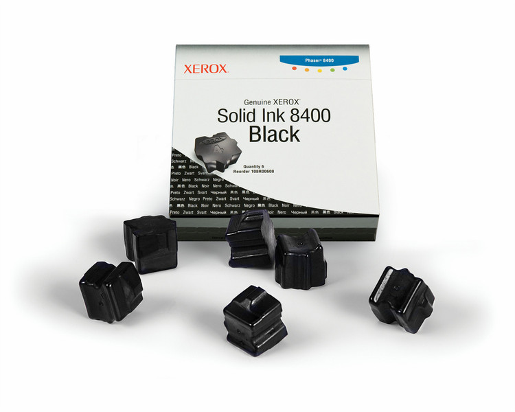 Xerox 108R00608 Черный 6800страниц 6шт чернильный стержень