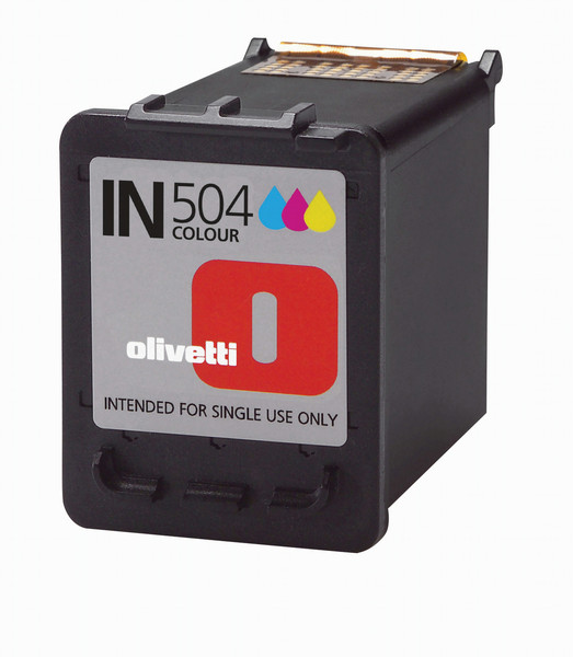 Olivetti Colour ink-jet cartridge IN504 Бирюзовый, Маджента, Желтый струйный картридж