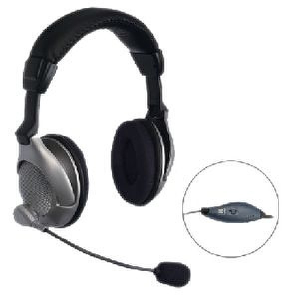 Sharkoon Gamer Headset GHS1 R Стереофонический Черный гарнитура