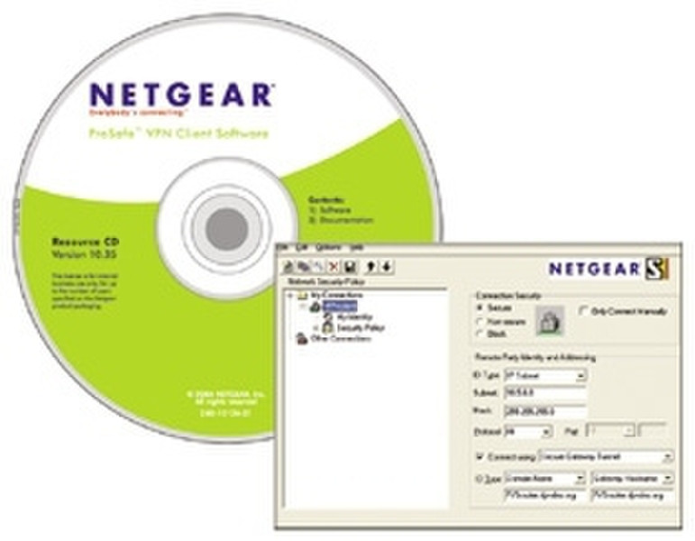 Netgear VPN01L ПО управления безопасностью