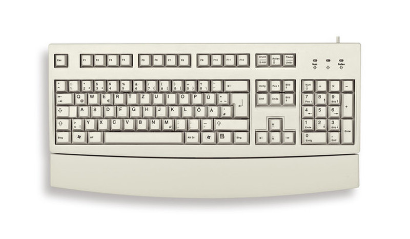 Cherry G83-6260 USB QWERTZ Немецкий Серый клавиатура