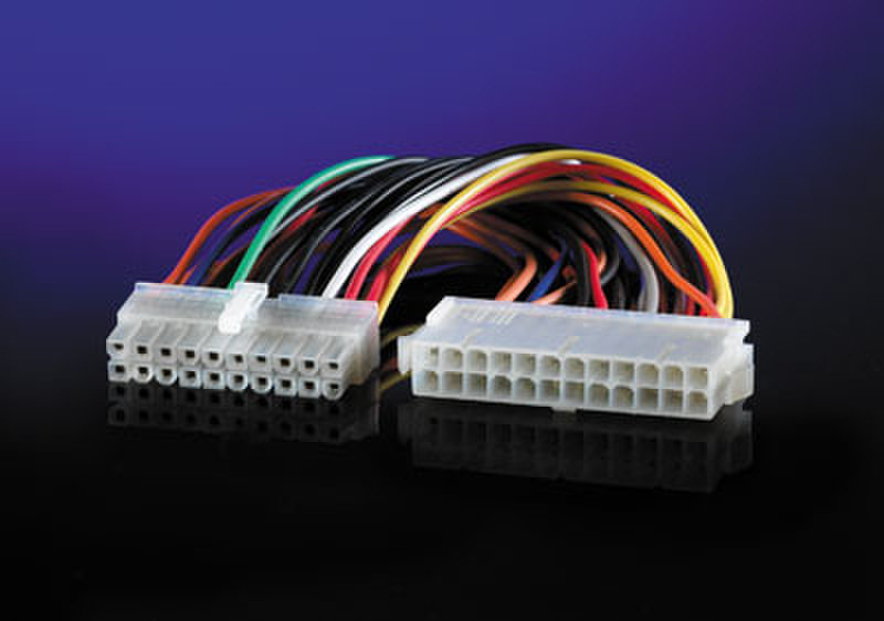 ROLINE ATX Ppower Cable 24-/20-pin 0.2м Разноцветный кабель питания