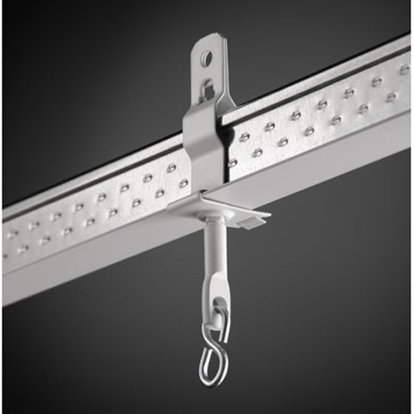 Infocus False Ceiling Mount T-Bar Scissor Clips, White Cеребряный потолочное крепление для монитора