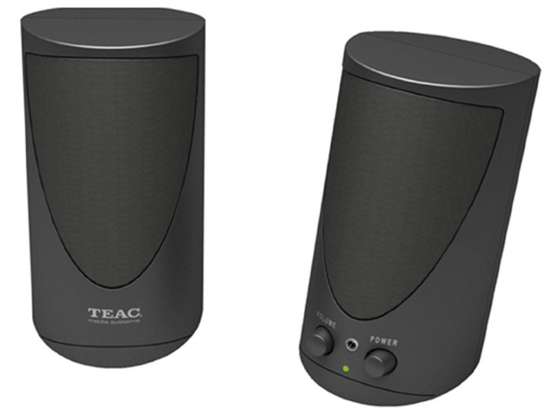 TEAC Stereo Speakers X-2 Black Black loudspeaker