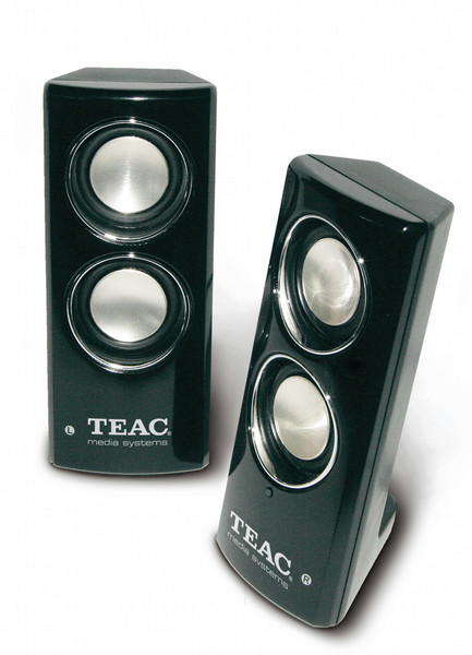TEAC USB Stereo Speaker System XS-2 Schwarz Lautsprecher