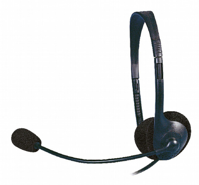 TEAC Multi Media Headset HP-1 Binaural Wired Black mobile headset