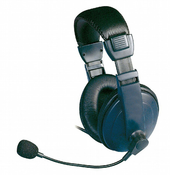 TEAC Multi Media Headset HP-2 Binaural Wired Black mobile headset