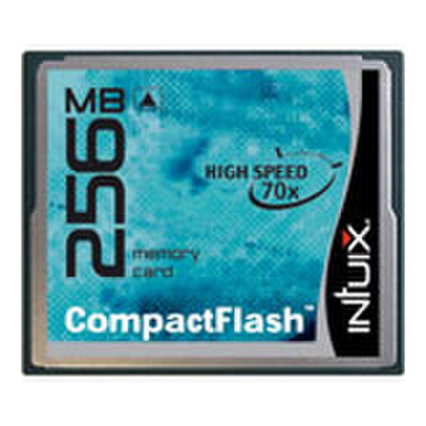 Intuix Compact Flash 256MB High Speed 70x 0.25ГБ CompactFlash карта памяти