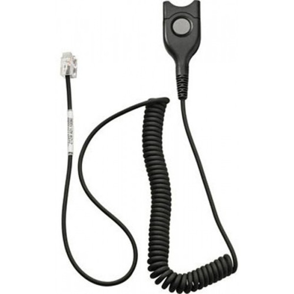 Sennheiser CSTD 17 Headset-Connection Bottom Cable Черный сетевой кабель