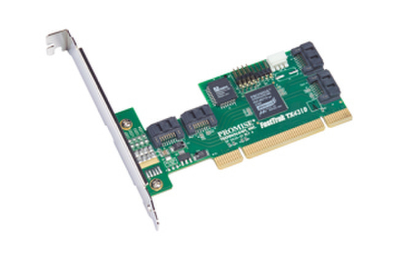 Promise Technology FastTrak TX4310, Retail SATA Schnittstellenkarte/Adapter