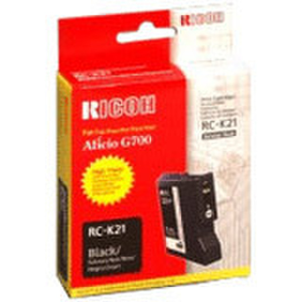 Ricoh High Yield Gel Cartridge (G700 only) Black Black ink cartridge
