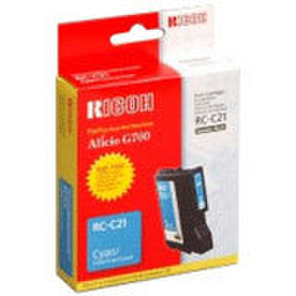 Ricoh High Yield Gel Cartridge (G700 only) Cyan Cyan ink cartridge