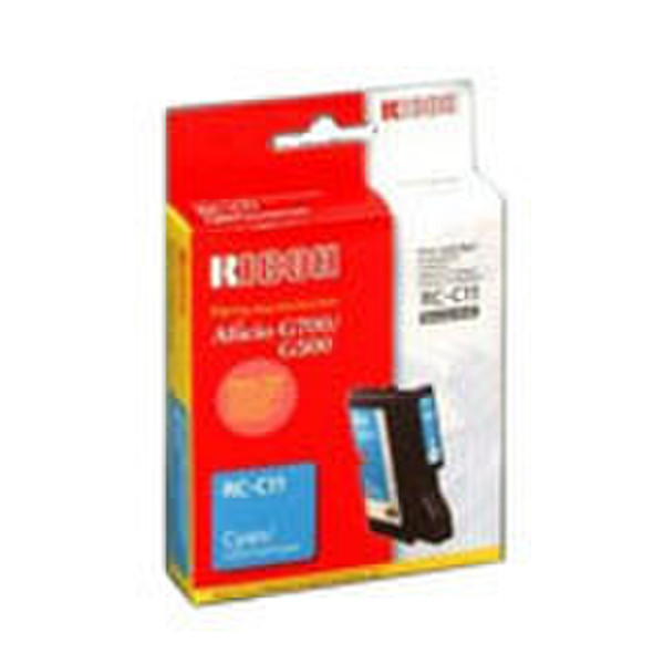 Ricoh Regular Yield Gel Cartridge (G500/G700) Cyan Cyan ink cartridge