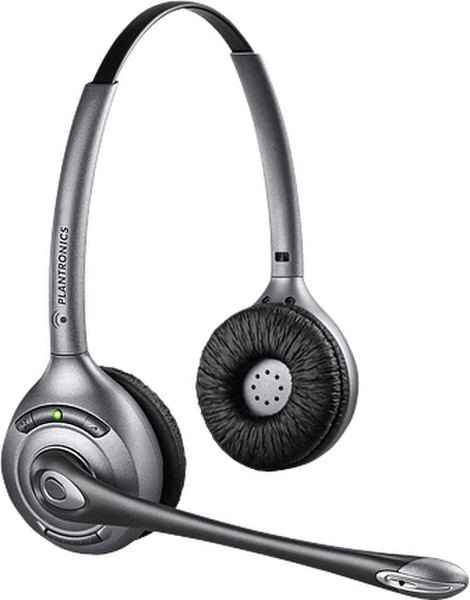 Plantronics CS361N Binaural Head-band Black,Grey headset